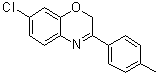 structure of CAS# 80306-38-3, 7-氯-3-(4-甲基苯基)-2H-1,4-苯并恶嗪