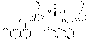 CAS 登录号：804-63-7, 奎宁硫酸盐