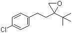 structure of CAS# 80443-63-6, 2-[2-(4-氯苯基)乙基]-2-(1,1-二甲基乙基)-环氧乙烷