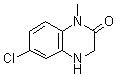 structure of CAS# 80484-00-0, 6-氯-3,4-二氢-1-甲基-2(1H)-喹喔啉酮