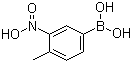 structure of CAS# 80500-27-2, 4-Methyl-3-nitrophenylboronic acid