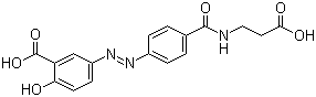 structure of CAS# 80573-04-2, 巴柳氮