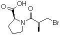 CAS # 80629-35-2, 1-[(2S)-3-Bromo-2-methyl-1-oxopropyl]-L-proline