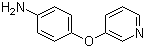 structure of CAS# 80650-45-9, 4-(3-吡啶基氧基)苯胺
