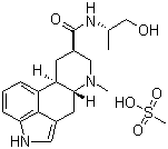 structure of CAS# 8067-24-1, 甲磺酸双氢麦角碱
