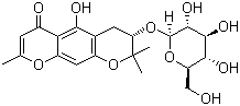 structure of CAS# 80681-44-3, 亥茅酚苷
