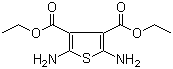 structure of CAS# 80691-81-2, Diethyl 2,5-diaminothiophene-3,4-dicarboxylate