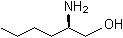 structure of CAS# 80696-28-2, (R)-2-Amino-1-hexanol