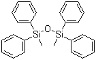 CAS # 807-28-3, 1,3-Dimethyl-1,1,3,3-tetraphenyldisiloxane, 1,1,3,3-Tetraphenyldimethyldisiloxane, 1,1,3,3-Tetraphenyl-1,3-dimethyldisiloxane, T 2078