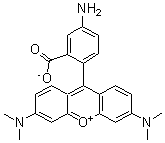 CAS 登录号：80724-17-0, 9-(4-氨基-2-羧基苯基)-3,6-双(二甲基氨基)呫吨内盐