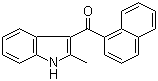 structure of CAS# 80749-33-3, 2-甲基-3-(1-萘甲酰基)吲哚