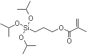structure of CAS# 80750-05-6, 2-甲基-2-丙烯酸 3-[三异丙氧基硅烷基]丙酯