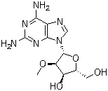 CAS 登录号：80791-87-3, 2-氨基-2'-O-甲基腺苷