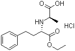CAS # 80828-26-8, (aS)-a-[[(1S)-1-Carboxyethyl]amino]benzenebutanoic acid 1-ethyl ester hydrochloride