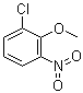 CAS # 80866-77-9, 2-Chloro-6-nitroanisole, 1-Chloro-2-methoxy-3-nitrobenzene