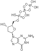 CAS 登录号：80902-28-9, 2'-脱氧鸟苷 5'-硫代三磷酸酯