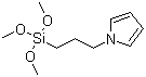 structure of CAS# 80906-67-8, N-(3-三甲氧基硅丙基)吡咯