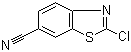 2-氯-6-氰基苯并噻唑分子结构 (CAS 80945-83-1)