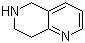 5,6,7,8-四氢-1,6-萘啶分子结构 (CAS 80957-68-2)