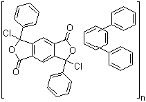 CAS # 80975-42-4, Terphenyl polymer with 3,7-dichloro-3,7-dihydro-3,7-diphenyl-1H,5H-benzo[1,2-c:4,5-c']difuran-1,5-dione