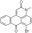 CAS # 81-85-6, 6-Bromo-3-methyl-3H-dibenz[f,ij]isoquinoline-2,7-dione
