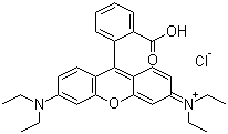 CAS 登录号：81-88-9, 罗丹明 B, 碱性紫 10, 四乙基罗丹明