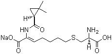 structure of CAS# 81129-83-1, 西司他丁钠