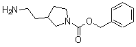structure of CAS# 811842-07-6, Benzyl 3-(2-aminoethyl)pyrrolidine-1-carboxylate
