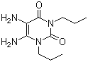CAS # 81250-34-2, 5,6-Diamino-1,3-dipropyluracil, 5,6-Diamino-1,3-dipropyl-1H-pyrimidine-2,4-dione