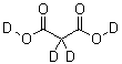 CAS # 813-56-9, Malonic acid-d<sub>4</sub>, Tetradeuteriomalonic acid