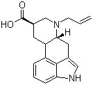 CAS 登录号：81409-74-7, 6-(2-丙烯基)二氢麦角酸