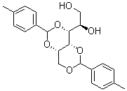 structure of CAS# 81541-12-0, 1,3:2,4-双-O-(4-甲基亚苄基)-D-山梨醇