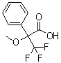 structure of CAS# 81655-41-6, alpha-Methoxy-alpha-trifluoromethylphenylacetic acid