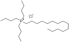 structure of CAS# 81741-28-8, Tributyltetradecylphosphonium chloride