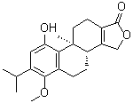 CAS # 81827-74-9, Neotriptophenolide, (3bR,9bS)-3b,4,5,9b,10,11-Hexahydro-9-hydroxy-6-methoxy-9b-methyl-7-(1-methylethyl)phenanthro[1,2-c]furan-1(3H)-one