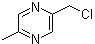 structure of CAS# 81831-68-7, 2-Chloromethyl-5-methylpyrazine