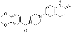 structure of CAS# 81840-15-5, Vesnarinone
