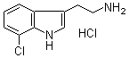 CAS # 81868-13-5, 7-Chloro-1H-indole-3-ethanamine hydrochloride
