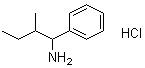 CAS # 81880-29-7, alpha-(1-Methylpropyl)benzenemethanamine hydrochloride