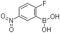 structure of CAS# 819849-20-2, 2-氟-5-硝基苯硼酸