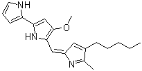 CAS 登录号：82-89-3, 灵菌红素