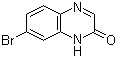 structure of CAS# 82031-32-1, 7-溴-2(1H)-喹喔啉酮