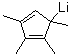 structure of CAS# 82061-21-0, 1,2,3,4-四甲基环戊二烯基锂