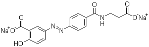 structure of CAS# 82101-18-6, 巴柳氮二钠