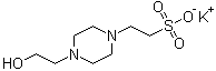 CAS # 82207-62-3, 4-(2-Hydroxyethyl)-1-piperazineethanesulfonic acid monopotassium salt