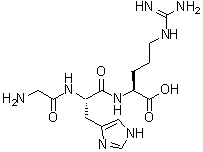 CAS 登录号：82224-83-7, 甘氨酰-L-组氨酰-L-精氨酸