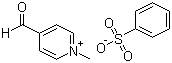 structure of CAS# 82228-89-5, 4-甲酰基-1-甲基吡啶鎓苯磺酸盐