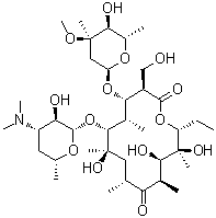 CAS 登录号：82230-93-1, 红霉素 F