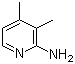 CAS 登录号：823-39-2, 2-氨基-3,4-二甲基吡啶