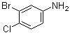 structure of CAS# 823-54-1, 3-溴-4-氯苯胺